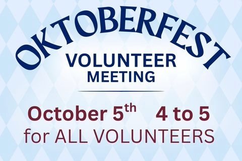 Volunteer Meeting for Oktoberfest
