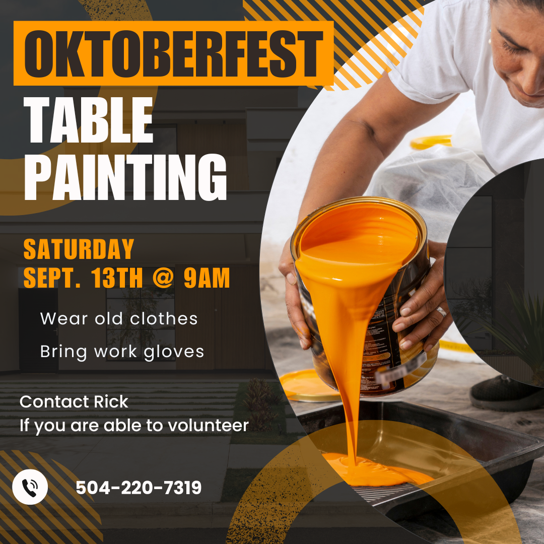 Work Party - Table Painting