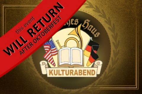 *** No Kulturabend in October ***