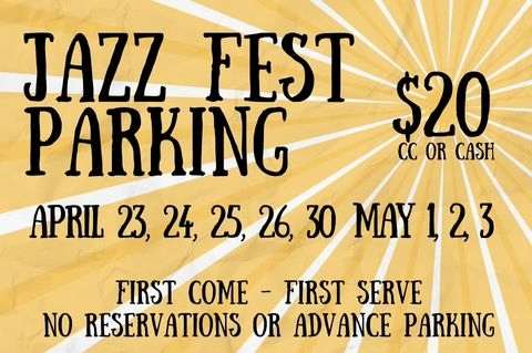 Jazz Fest Parking