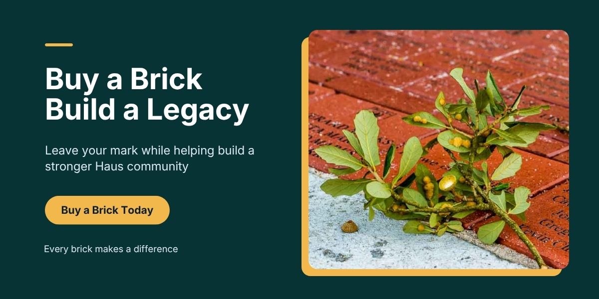 Donation brick purchase graphic